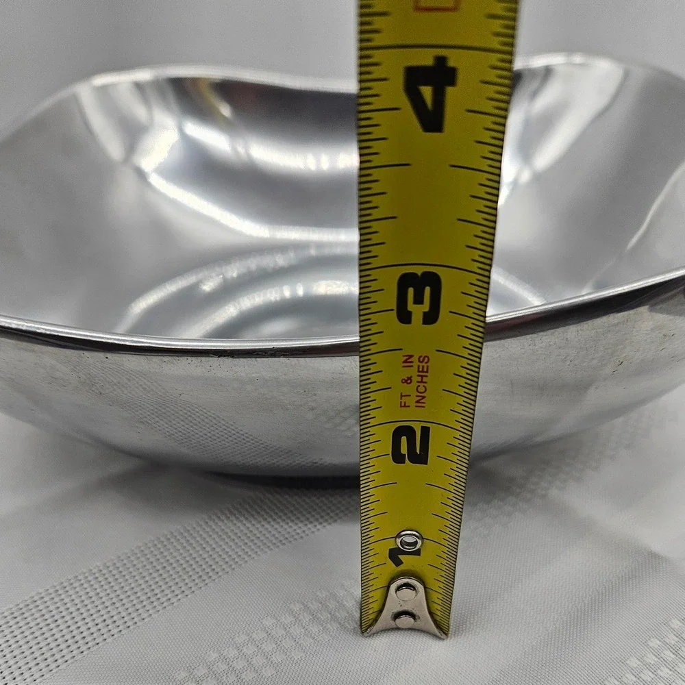 Wilton Armetale Boston MD Bowl Silver‎ Polished Square 109284 Made in USA